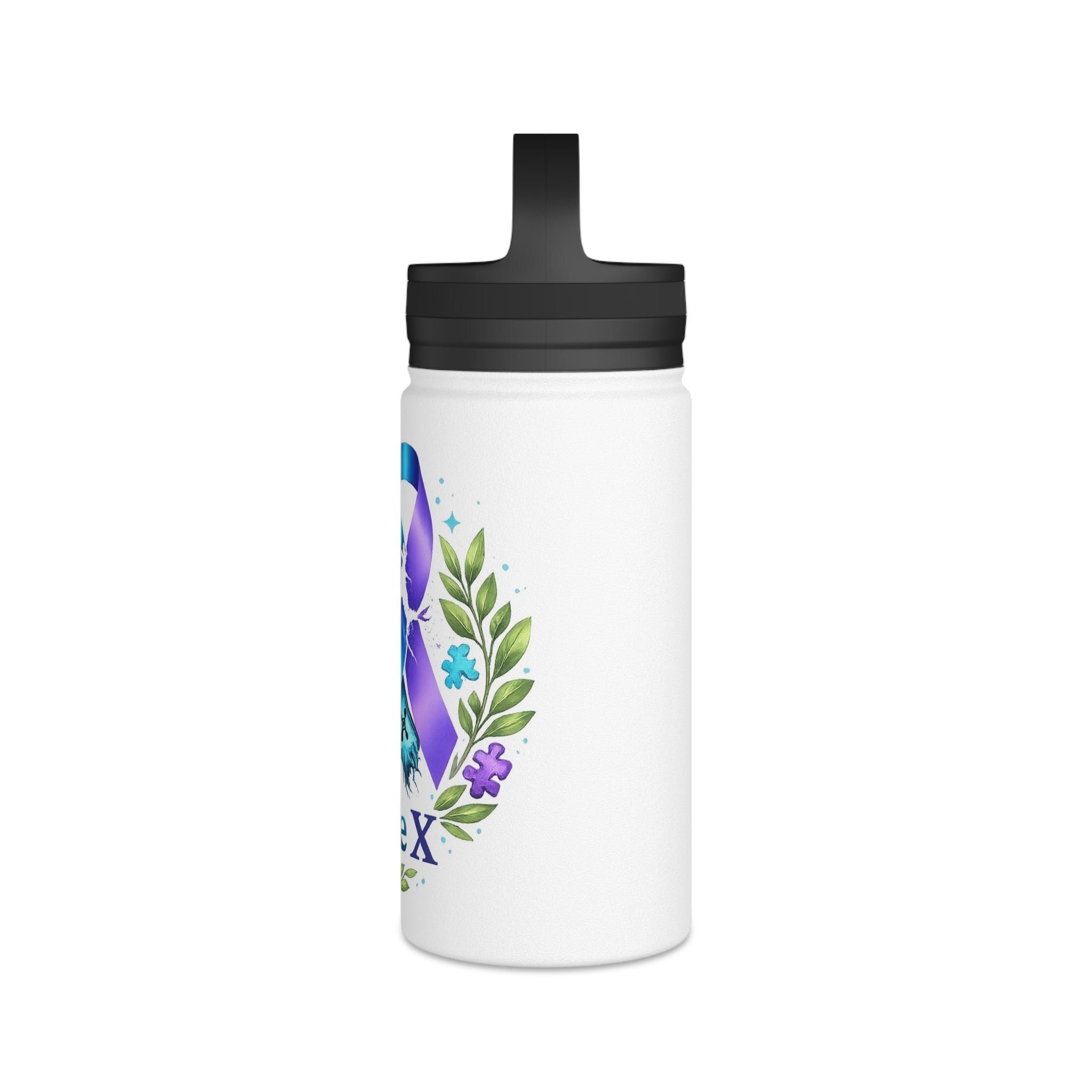 Fragile X Awareness Stainless Steel Water Bottle - Monette McFadden