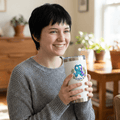 20oz Insulated Tumbler — Fragile X Awareness Ribbon Design - Monette McFadden