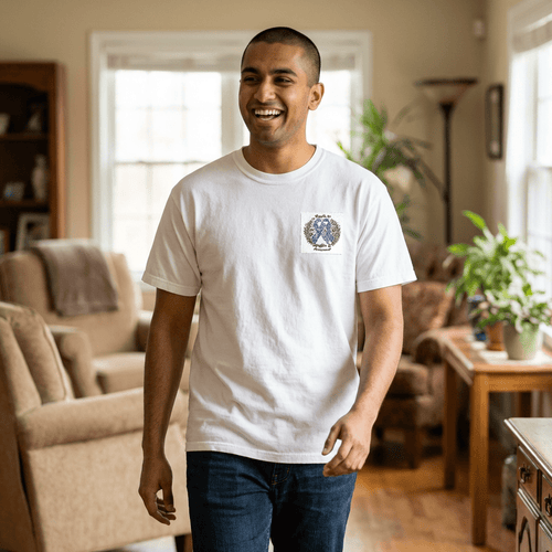 Earth Floral Pocket T-Shirt — Nature Lover Graphic Tee - Monette McFadden
