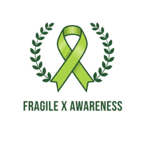 Fragile X Awareness 24oz Thermal Tumbler — Mint Ribbon Travel Mug - Monette McFadden