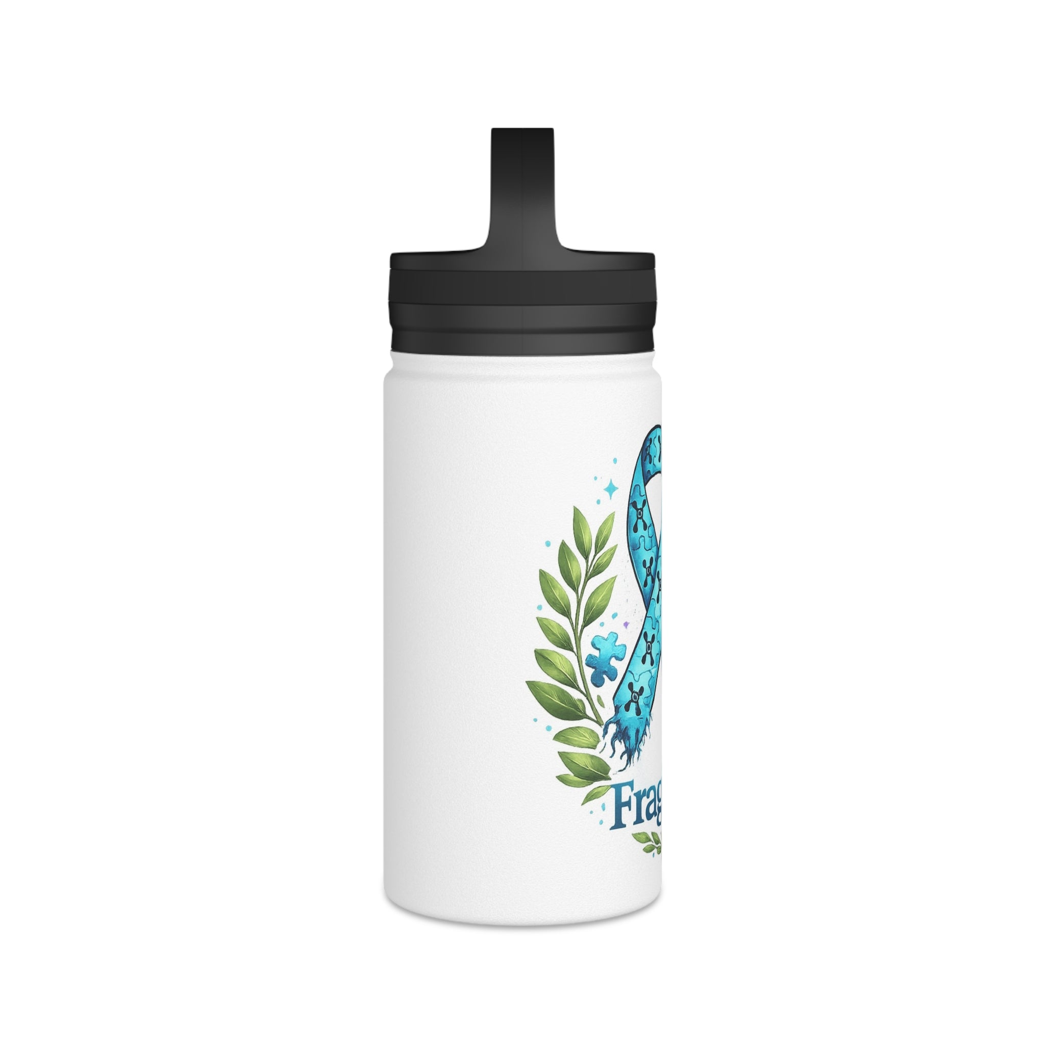 Fragile X Awareness Stainless Steel Water Bottle - Monette McFadden